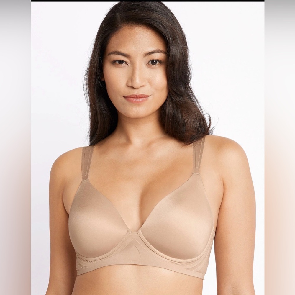 Bali Womens Comfort Revolution Ultimate Wirefree Support Bra 3462 XL NWOT